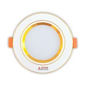 Đèn led âm trần đổi màu mặt vàng 5w MV5-D65 Asia