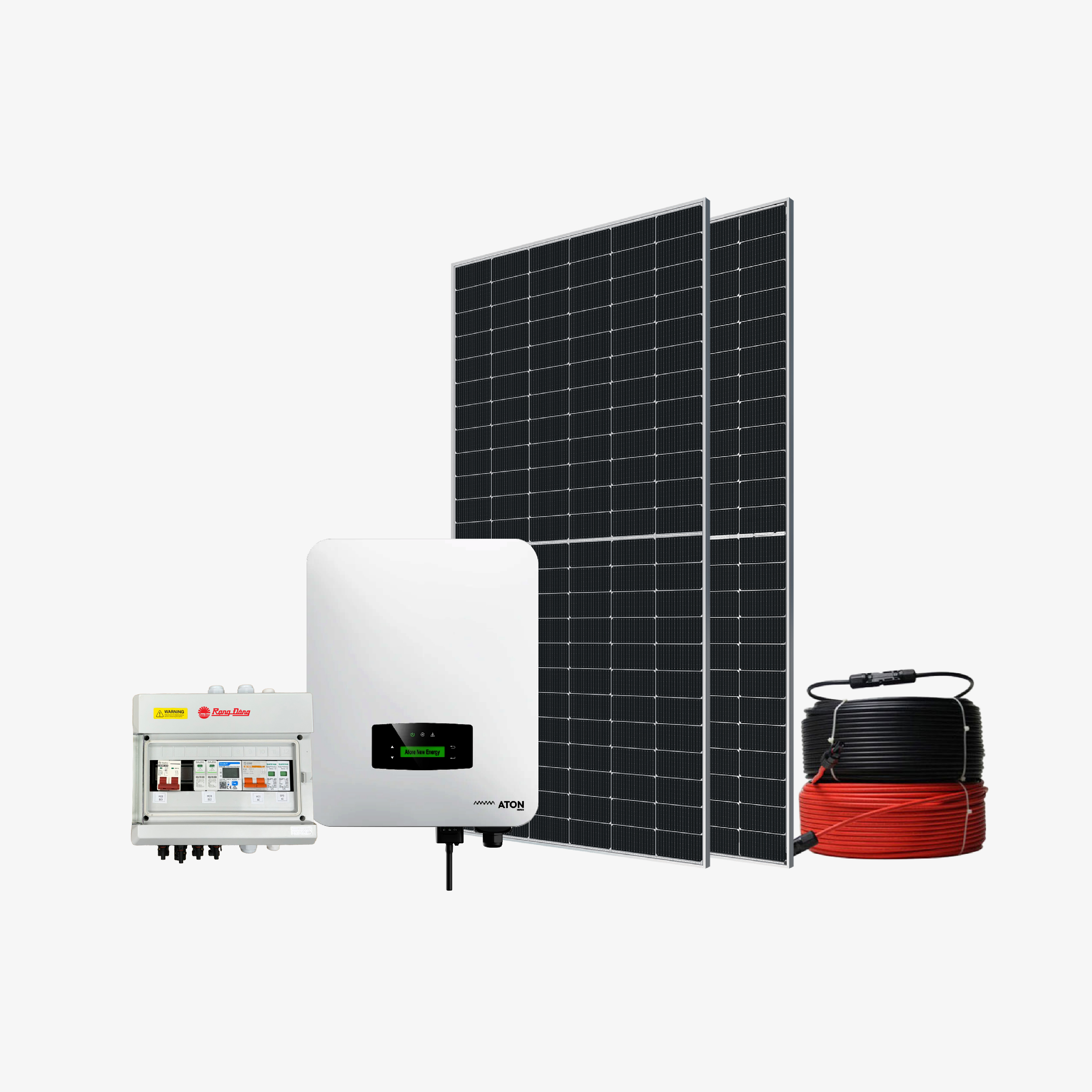 Hệ thống hoà điện áp mái 3,5KW- VQR