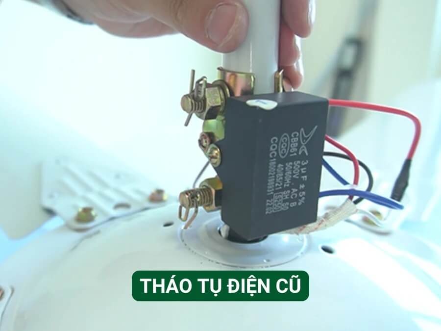 Cách đấu tụ quạt trần đơn giản